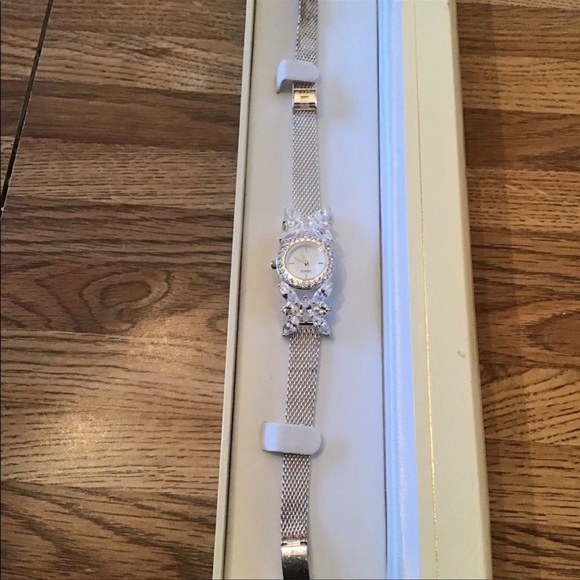 Lenox - Solid Sterling Silver 925 and Crystal Watch - Picture 8 of 8